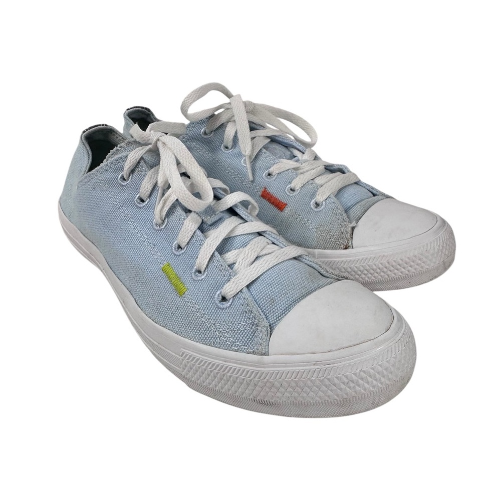 Converse Chuck Taylor Renew Low Chambray Blue Sneakers Womens 9 Mens 7